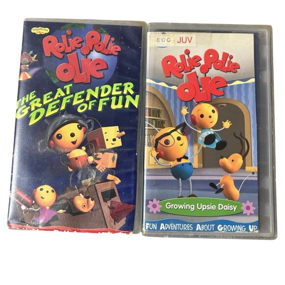 Vintage Rolie Polie Olie VHS tapes (lot of 2) - Picture 1 of 3